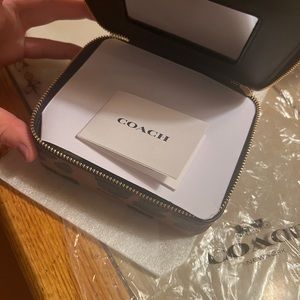 NWT Coach Travel Jewelry Box